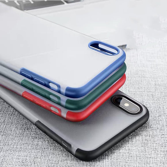 Ultra Slim Shockproof Clear Transparent Hard PC Cases For iPhone X XR XS MAX 8 7 6S 6/Plus