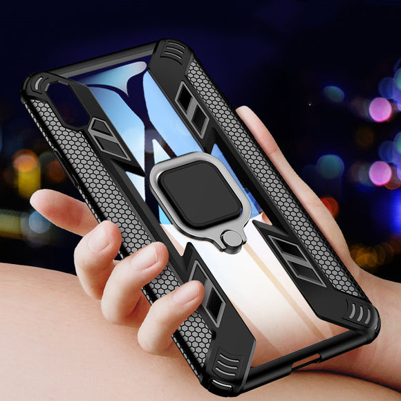 Phone Case - Luxury Armor Shockproof Bumper Magnetic Ring Holder Case For iPhone X XR XS MAX 8 7 6S 6/Plus