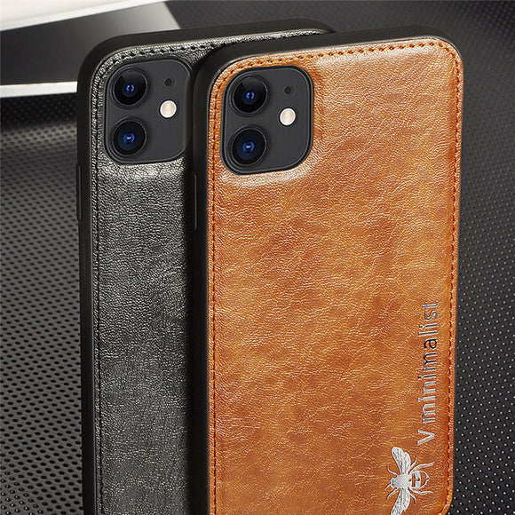 Luxury Business Leather Silicone Phone Case For iPhone 11/Pro/Max X XR XS MAX 8 7 6S 6/Plus