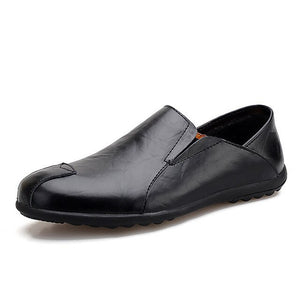 Hizada Men's Soft Comfy Leather Breathable Slip On Casual Driving Loafers(Buy 2 Get 10% OFF, 3 Get 15% OFF)