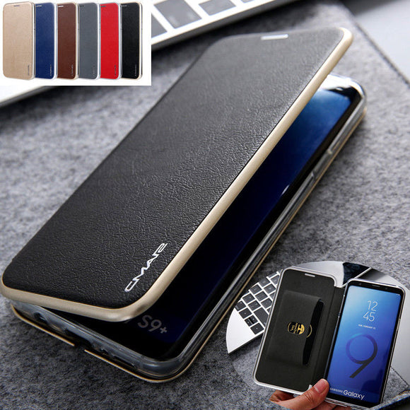 Luxury Leather Wallet Card Slot Magnetic Flip Case For Samsung Note 10/9/8 S9 S8/Plus S7/Edge
