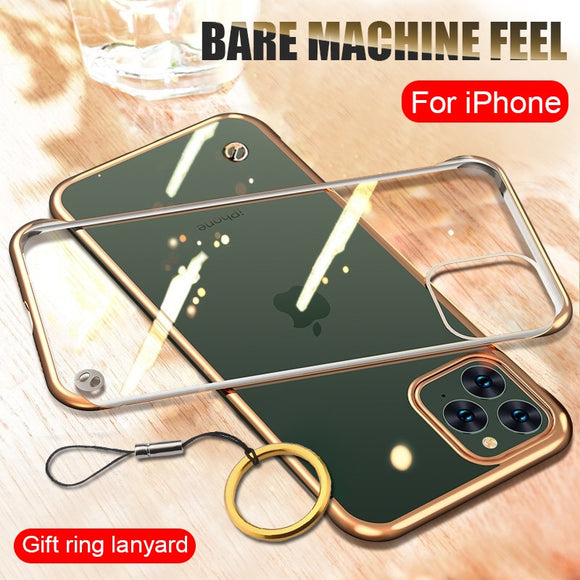 Luxury Ultra Thin Frameless Case For iPhone 11 Pro Max X XR XS MAX 8 7 6S 6/Plus