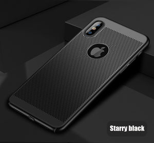 Ultra Thin Heat Dissipation Case For iPhone X XR XS MAX 8 7 6S 6/Plus