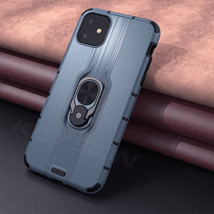 New Arrival Shockproof Armor Magnetic Ring Holder Case For iPhone 11 X XR XS MAX 8 7 6S 6/Plus