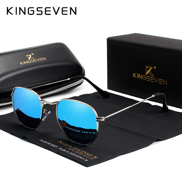 Hizada Men's Classic Reflective Sunglasses