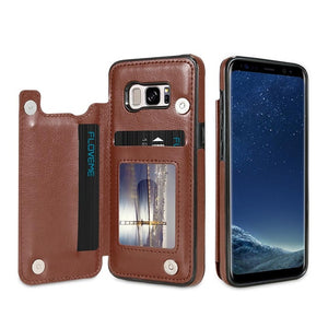 Luxury Retro Leather Card Slot Holder Cover Case For Samsung S10/Plus/Lite Note 9 8 S9 S8/Plus S7/Edge(Buy 2 Get 10% off, 3 Get 15% off)