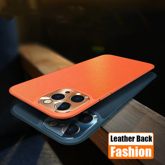 Luxury Ultra Thin PC Leather Camera Protection Case For iPhone 11/Pro/Max X XR XS MAX 8 7 6S 6/Plus