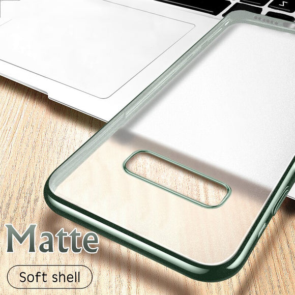 Luxury Ultra Thin Plating Matte Case For Samsung Note 10/9/8 S10 S9/Plus