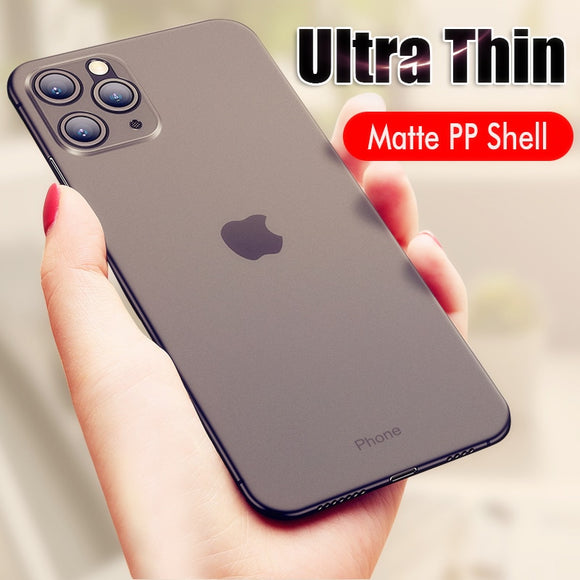 Luxury Shockproof Ultra Thin Matte TPU Case For iPhone 11/Pro/Max X//XR/XS MAX 8 7 6S 6/Plus