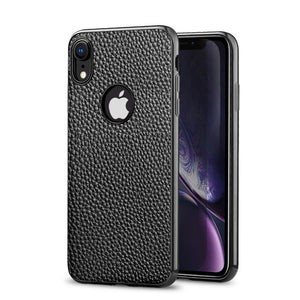 Luxury Ultra Thin Shockproof Silicone Leather Case For iPhone X XR XS MAX 8 7 6S 6/Plus