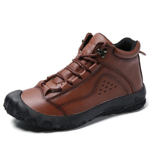 High Quality Leather Men's Outdoor Walking Shoes