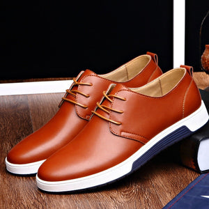 Fashion Trendy Men's Casual Leather Shoes