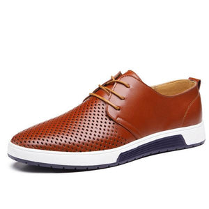 2019 British Style Men's Oxford Casual Shoes