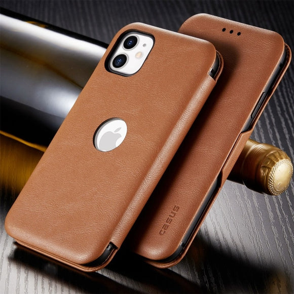 New Magnetic Card Slot Wallet Flip Leather Case For iPhone 11/Pro/Max X XR XS MAX 8 7 6S 6/Plus