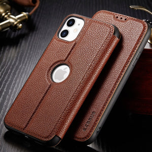 Vintage Style Magnetic Card Stand Wallet For iPhone 11/Pro/Max X XR XS MAX 8 7 6S 6/Plus