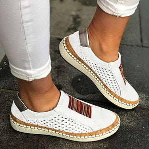 Women Slide Hollow-Out Round Toe Casual Shoes