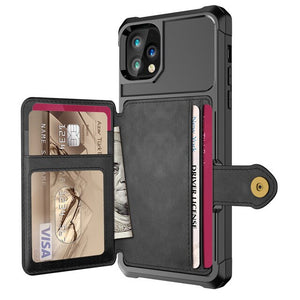 Luxury Shockproof  TPU Leather Flip Stand Cover for iPhone 11 X XR XS MAX 8 7 6S 6/Plus