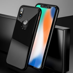 Ultra Thin Mirror 360 Full Protection Case For iPhone X XR XS MAX 8 7 6S 6/Plus