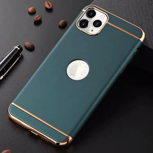 Luxury Shockproof Plating Matte Hard PC Case For iPhone 11/Pro/Max X XR XS MAX 8 7 6S 6/Plus