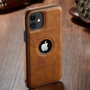 Luxury Vintage PU Leather Back Cover For iPhone 11/Pro/Max X XR XS MAX 8 7 6S 6/Plus