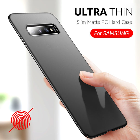 Phone Case - Ultra Thin Matte Hard PC Phone Case For Samsung S10 S10Plus S10E Note 9 8 S9 S8/Plus S7/edge