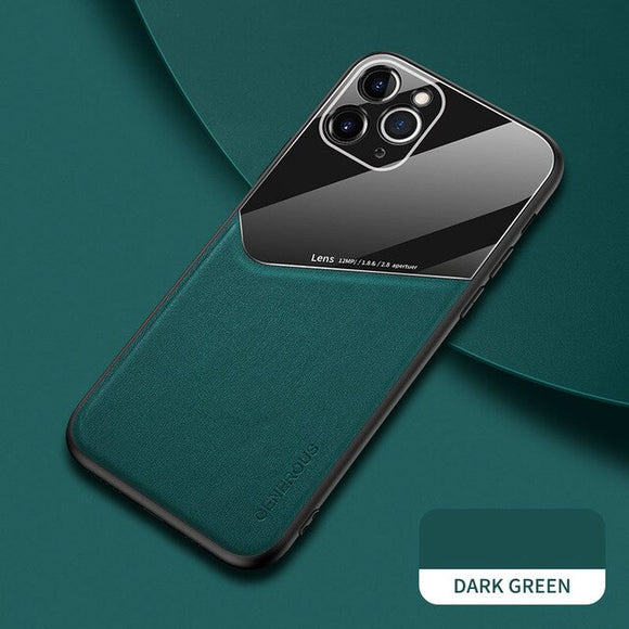 Luxury Ultra Thin Leather Texture Silicone Magnetic Case For iPhone 11/Pro/Max X XR XS MAX 8 7 6S 6/Plus