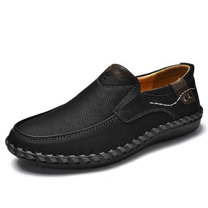 Fashion Men's Casual Handmade Breathable Slip-On Loafers