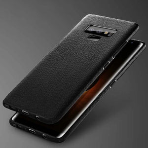 Ultra Silm Litchi Leather Silicon Case For Samsung S10 S10Plus S10E Note 9 8 S9 S8/Plus