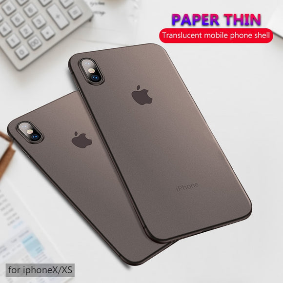 Hizada Fashion Ultra Thin Matte Phone Case For iPhone 11/Pro/Max X XR XS MAX 8 7 6S 6/Plus