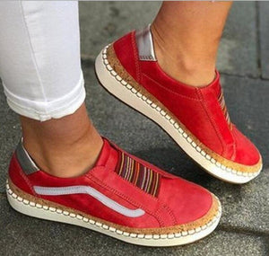 New Arrival Vintage Style Fashion Women's Round Toe Casual Shoes